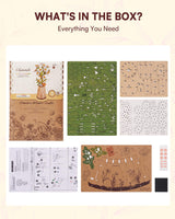 Wowood 3D Flower Wooden Puzzles for Adults-Chamomile, DIY Wooden Flowers Model Kit Building Set Crafts for Adults to Build, Botanical Collection/Ideal Creative Gift Ideas/Housewarming (101PCS) Wowood