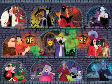 Ceaco - Disney - Villains Underground - 1500 Piece Jigsaw Puzzle Ceaco