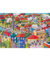 Trefl Eye-SPY Sneaky Peekers: Paris, France 1000 Piece Jigsaw Puzzle Prime 27"x19" Thick Cardboard, Surprising Details, Creative Entertainment for Adults and Children from 12 Years Old Trefl