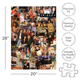 AQUARIUS Friends Collage Puzzle (1000 Piece Jigsaw Puzzle) - Officially Licensed Friends TV Show Merchandise & Collectibles - Glare Free - Precision Fit - 20 x 28 Inches AQUARIUS