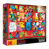 RoseArt - Kodak Premium - Vintage Toy Box - 3000 Piece Jigsaw Puzzle for Adults RoseArt