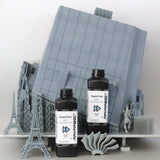 SuperFast 4K 3D Printer Resin Water Washable, 50um Print in 0.6 sec, Made in Korea by 3DMaterials (5000g, Grey) 3DMaterials