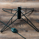 Vickerman 12' Flocked Alberta Artificial Christmas Tree, Pure White LED Lights - Snow Covered Faux Tree - Seasonal Indoor Home Decor - Easy Assembly Vickerman