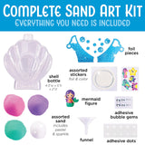 Creativity for Kids Sand Art Kit: Mermaid - Mermaid Gifts for Girls Ages 6-8+, Sand Art Kits, DIY Craft Kits for Kids Creativity for Kids