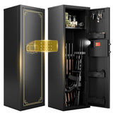 KAER 10-12 Gun safes,Rifle Safe,Gun Safes for Home Rifle and Pistols,Long Gun Safe for Rifle,Clearance Gun Safe with Digital Keypad,Adjustable Shelves,Unassembled KAER