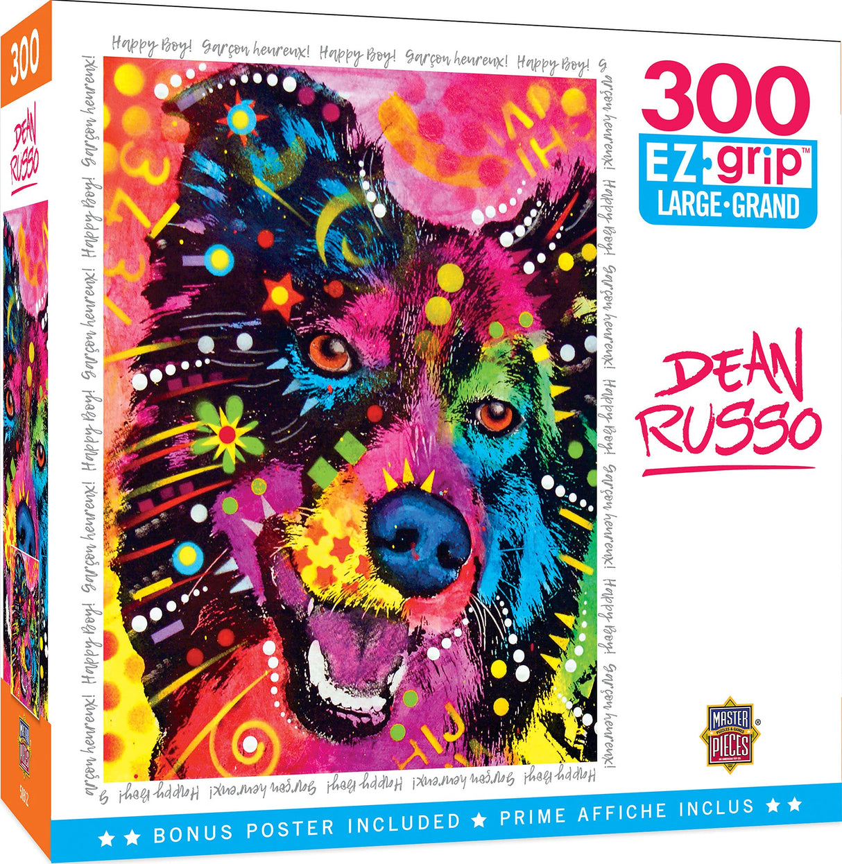Masterpieces 300 Piece EZ Grip Jigsaw Puzzle - Happy Boy - 18"x24" Masterpieces
