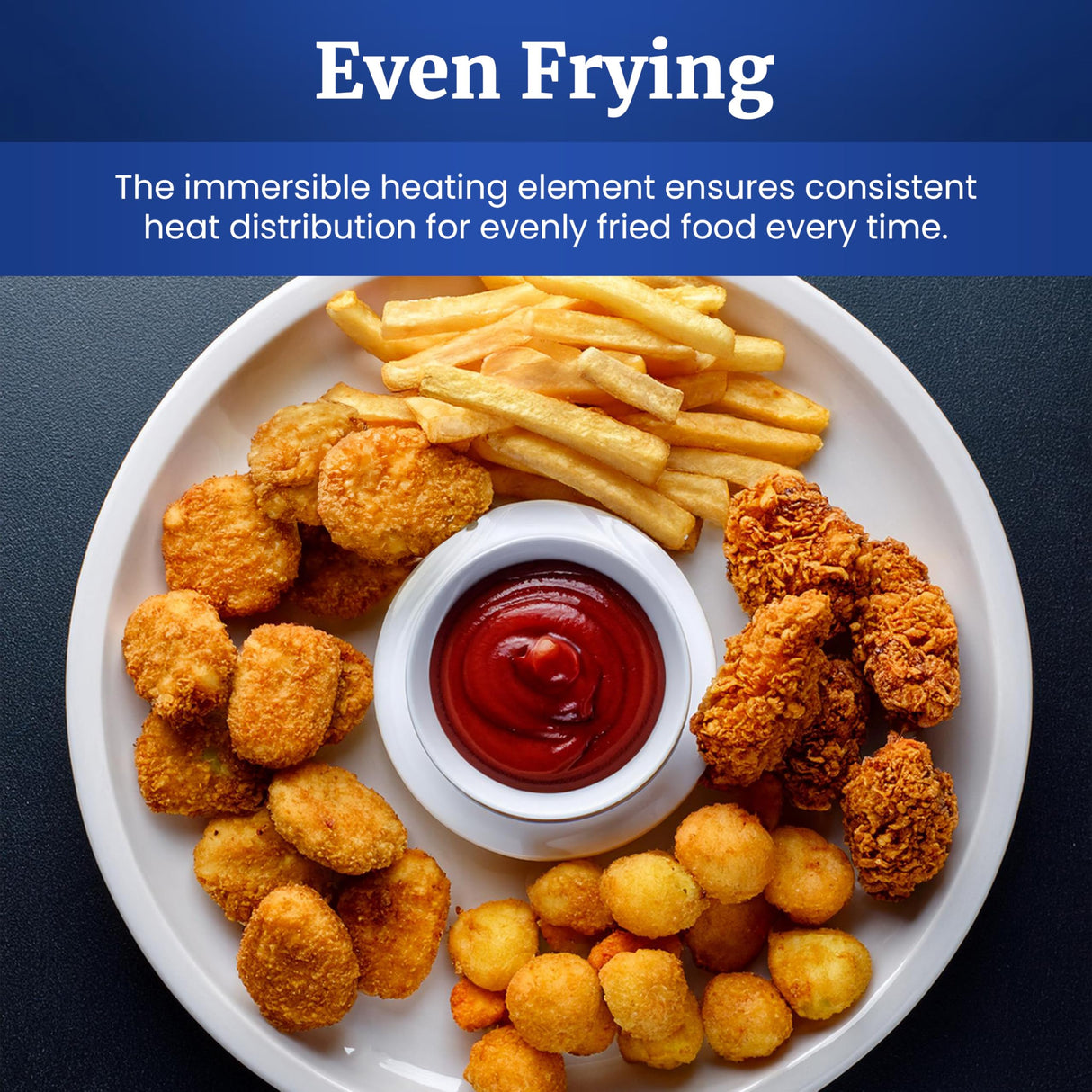 Elite Gourmet EDF-401T Electric 4.5 Qt. / 17 Cup Immersion Deep Fryer 3-Baskets, 1700-Watt, Timer Control Adjustable Temperature, Lid with Viewing Window and Odor Free Filter Elite Gourmet