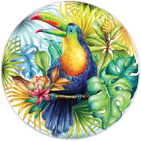 PETER PAUPER PRESS Tropical Toucan 1000 Piece Round Jigsaw Puzzle PETER PAUPER PRESS