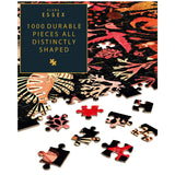 Elena Essex Puzzles for Adults - Rainbow Kingdom | 1000 Piece Puzzle | Jigsaw Puzzles 1000 Pieces | Pride Rainbow Animal Gradient Puzzle | Adult Puzzles Size 20 x 28 inches Elena Essex