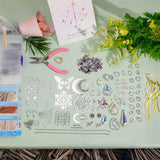 Denyskwin DIY Suncatchers Kit - 400pcs Crystal Suncatcher Set for Memorial Gifts, Home Decor & Handmade Crafts (Create Your Own Rainbow Window Art) Denyskwin