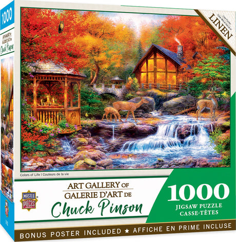 MasterPieces 1000 Piece Jigsaw Puzzle for Adults, Family, Or Youth - Colors of Life - 19.25"x26.75" Masterpieces