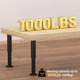 Adjustable Metal Furniture Legs 4-7.87 inch for Sofa, Bed, Chair and Cabinet Support Wlrrcwdttc