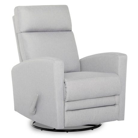 Dream On me Chatham Basic Nursery Rocking Glider in Grey, 360° Swivel Motion, FSC Certified, Greenguard Gold & JPMA Certified Nursery Glider, Three Rocking Modes Nursery Glider Recliner Dream On Me