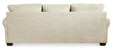 Signature Design by Ashley Monaghan Vintage Sofa with Accent Pillows, Reversible Cushions and Rolled Arms, Beige Signature Design by Ashley