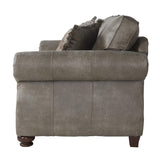 Roundhill Furniture Leinster Sofas, Gray Roundhill Furniture
