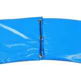 12FT Trampoline Safety Pad Trampoline Replacement Pad Safety Spring Cover, No Hole for Poles, Fit 5.5-7 inch Springs (Pads Only) Zoomster