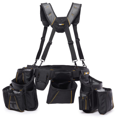 ToughBuilt - Pro Framer Suspension Rig with Pockets - Heavy Duty, Deluxe Premium Quality, Durable - Adjustable Size - (TB-301-6)