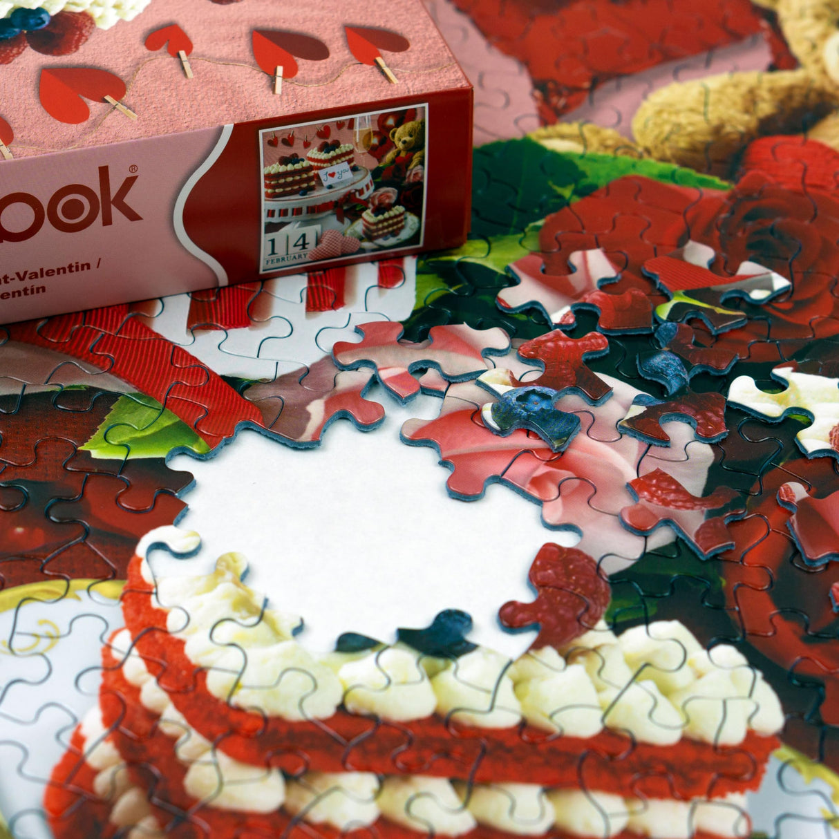 Springbok Valentines Day 500 Piece Jigsaw Puzzle for Adults and Families - Greaty Family Game Night Activity - Unique Precision Fit Pieces - Made in The USA Springbok