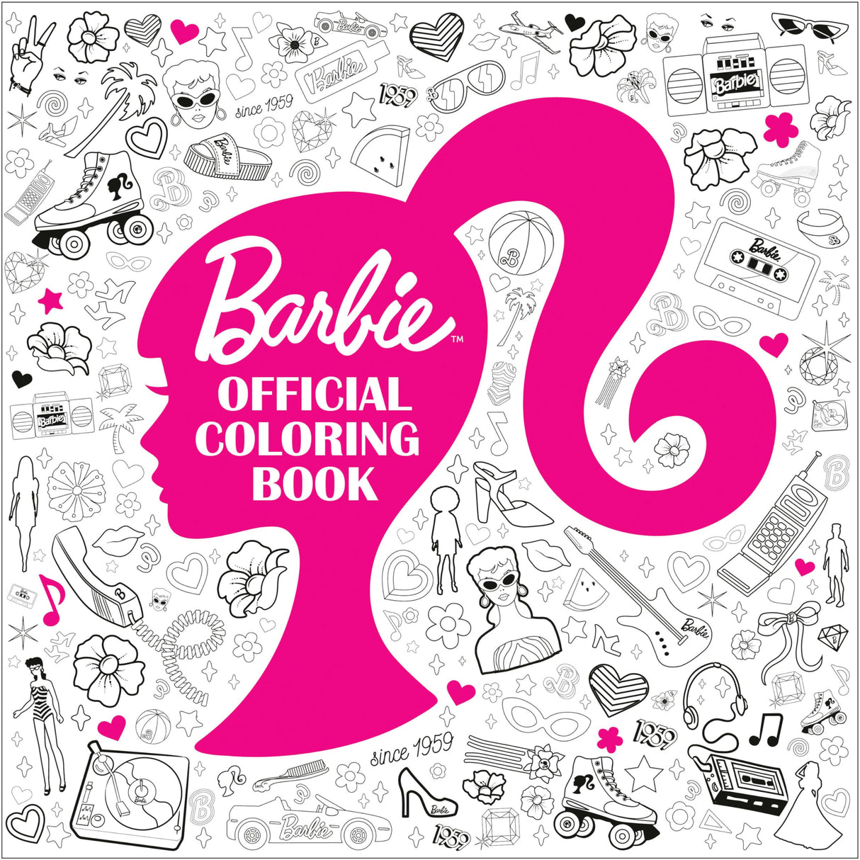 Barbie: Official Coloring Book WoodArtSupply