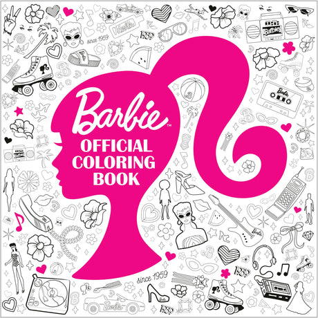 Barbie: Official Coloring Book WoodArtSupply