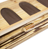 Rush Creek Creations unisex adult Rustic Pine Standing Indoor 6 Rifle Shotgun Storage Rack, Rustic Pine, 34 L x 9.5 W 42 H US Rush Creek Creations