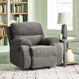 Signature Design by Ashley Scranto Modern Manual Rocker Recliner, Gray Signature Design by Ashley