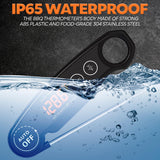 1 Second Instant Read Food Thermometer Rechargeable Meat Thermometer Digital Kitchen Thermometer for Cooking, Grill Thermometer, BBQ Thermometer Waterproof Famoos