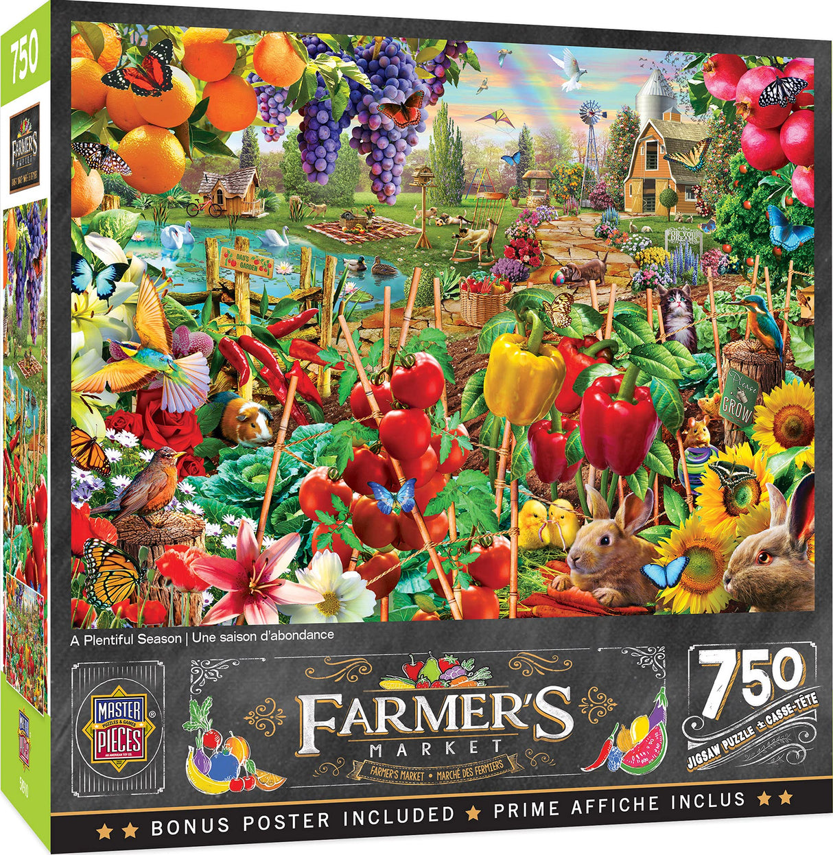 Masterpieces 750 Piece Jigsaw Puzzle for Adults and Family - A Plentiful Season - 18"x24" Masterpieces
