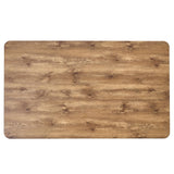 Btikita Dining Table Set for 6, Kitchen Table Chairs Set of 6, Modern Dining Room Set with 63 inch Wood Dinner Table Leather Upholstered Chairs for Kitchen (Brown, Wood Table with 6 Chairs) Btikita