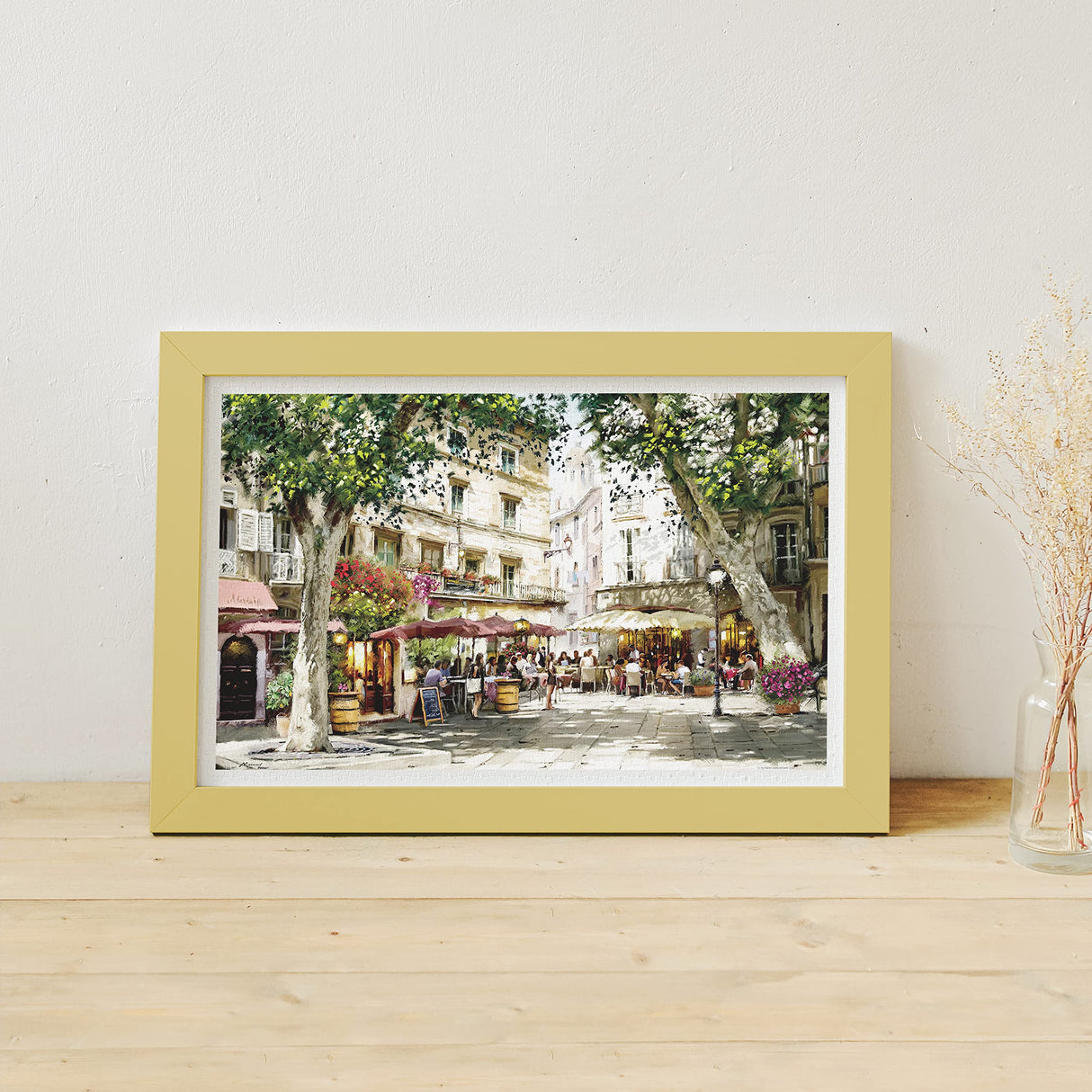 Pintoo Jigsaw Puzzles 1000 Piece for Adults - The Macneil Studio - 1950 Cafe' Beautiful Plastic Puzzle for Home Decor Zero Dust Easy Storage [H3118] Pintoo