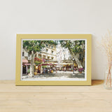 Pintoo Jigsaw Puzzles 1000 Piece for Adults - The Macneil Studio - 1950 Cafe' Beautiful Plastic Puzzle for Home Decor Zero Dust Easy Storage [H3118] Pintoo