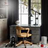 Autumn Alley Rustic Farmhouse Bathroom Trash Can - Pet Proof Galvanized Trash Can with Soft-Close Lid and Pedal for Rustic Bathroom Accessories, Kitchen Waste Basket, Country Home Décor, 5L, 1.3 Gal. Autumn Alley