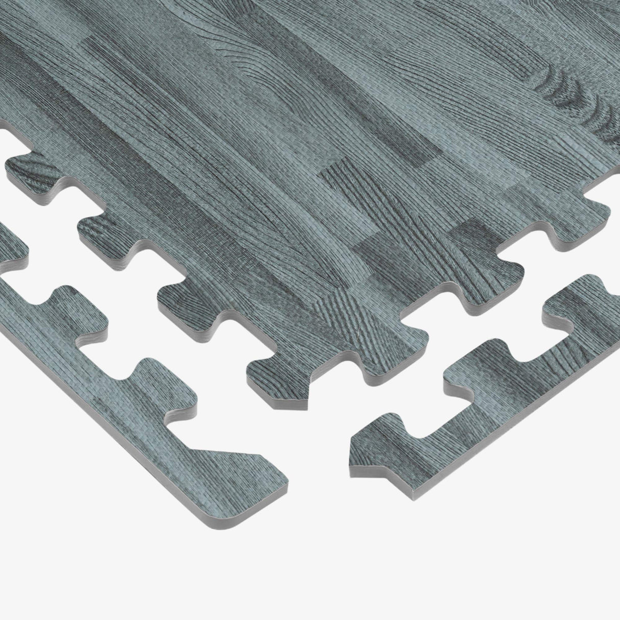 Forest Floor 3/8 Inch Thick Printed Foam Tiles, Premium Wood Grain Interlocking Foam Floor Mats, Anti-Fatigue Flooring, 24 in x 24 in We Sell Mats