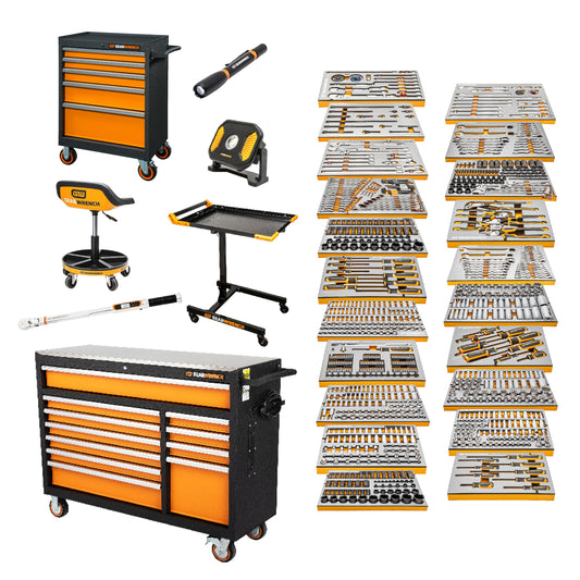 GEARWRENCH 1024 Piece Master Mechanics Tool Set in Premium Modular Foam Trays with GSX Mobile Tool Storage | MEGAMOD1024