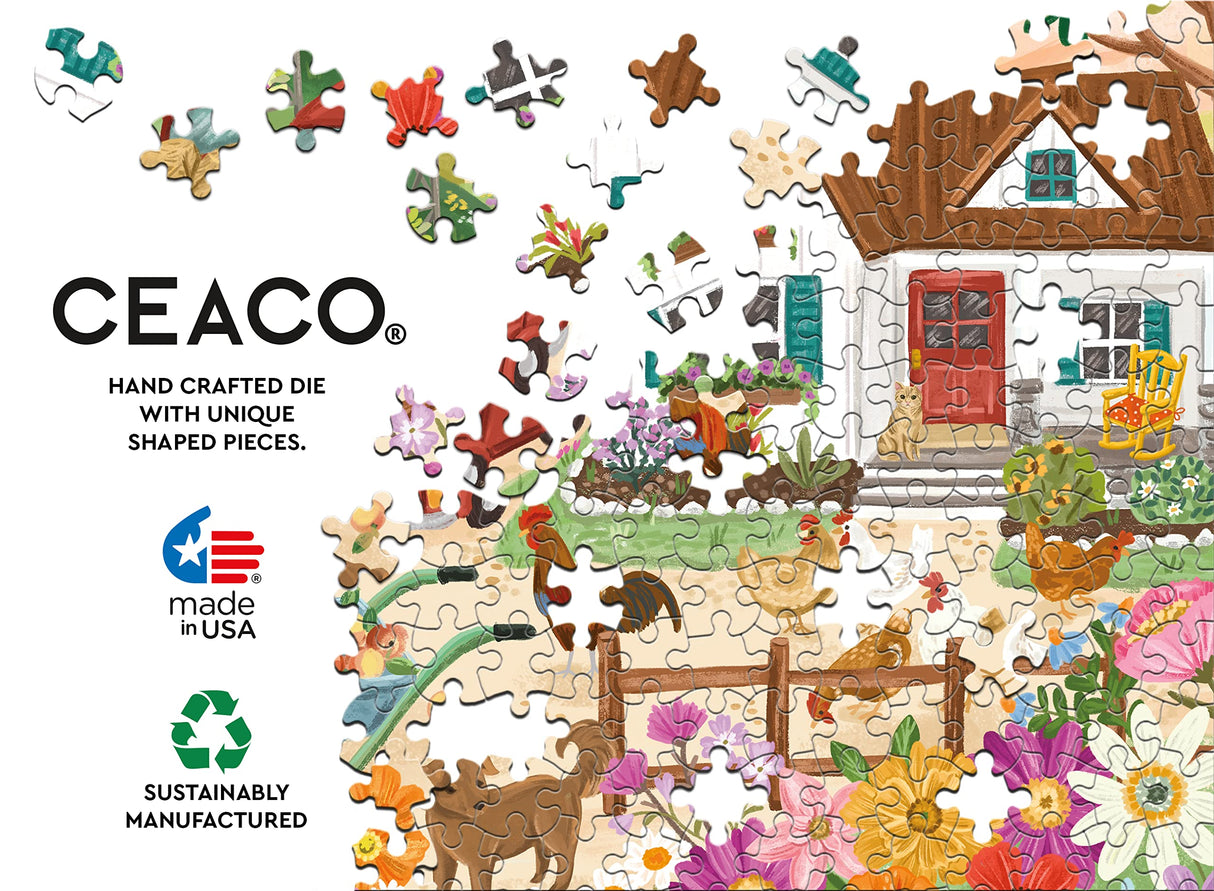 Ceaco - Olivia Gibbs - Farm Life - 300 Piece Jigsaw Puzzle Ceaco