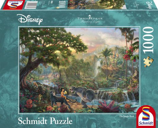 Schmidt Spiele CSG88360 The Jungle Book Disney Puzzle, Multicolor