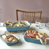 Staub Ceramic Baking Dish Set, 3pc, Rustic Turquoise STAUB