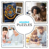 AQUARIUS Harry Potter Puzzle Hogwarts Logo (1000 Piece Jigsaw Puzzle) - Officially Licensed Harry Potter Merchandise & Collectibles - Glare Free - Precision Fit - 20x28in AQUARIUS