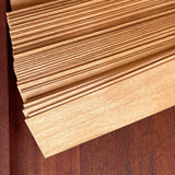 Extra Wide Wooden Wicks 3cm Wide Candle Wicks 5.1 X 1.2 Inch Natural Candle Wood Wicks with Stand Candle Cores for DIY Candle Making Craft（50pcs ）(Use Two Wicks) Phinicco