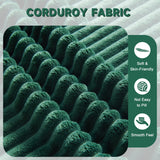 Huatean Home 108” Modular Sectional Sofa, Sponge Sectional Sofa Couch for Living Room, Modular L-Shape Sofa Couch with Chaise, DarkGreen Huatean Home