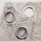 Mrs.Naturall 108 Inch Extra Long Curtains for Living Room,50% Blackout Custom Made Hotel Curtains for Family Room Windows,Taupe Grey Mrs.Naturall