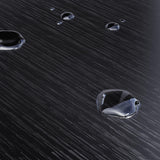 GLAUBIO Display Cabinet for Collectibles 4 Tier Metal Storage Cabinet Black Curio Cabinet with Glass Doors,Collectibles Toy Organizers Rack & Display Shelf,Kitchen Pantry for Home Office, Living Room GLAUBIO