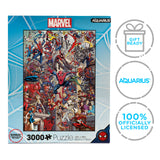 AQUARIUS Marvel Spider-Man Heroes Puzzle (3000 Piece Jigsaw Puzzle) - Officially Licensed Marvel Comics Merchandise & Collectibles - Glare Free - Precision Fit - 32x45 Inches AQUARIUS