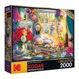 RoseArt - Kodak Collector - Puzzle Time - 2000 Piece Jigsaw Puzzle for Adults KODAK PREMIUM PUZZLES