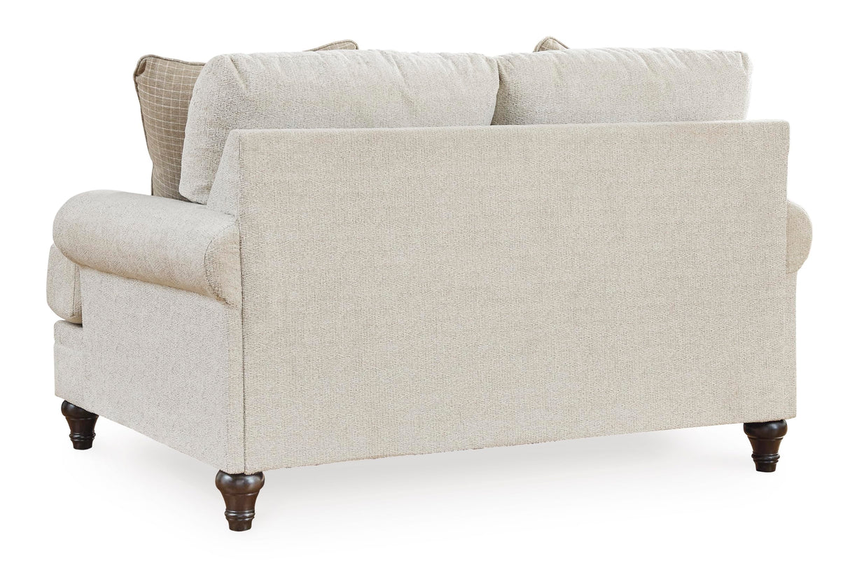 Signature Design by Ashley Valerani Classic Loveseat for Living Room, Beige Signature Design by Ashley