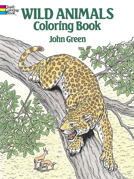 Wild Animals Coloring Book (Dover Animal Coloring Books) Dover Publications