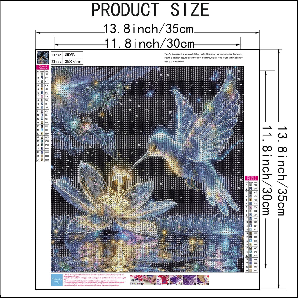 SHICERNHJ Hummingbird Diamond Art Kits for Adults,DIY Bird Diamond Painting Kits Round Diamond Dots for Adults,5D Full Drill Painting Kit Art and Crafts for Adult Home Wall Decor 14 X 14inch SHICERNHJ