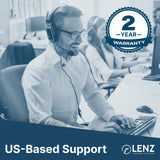 LENZ EV Charging Adapter for Tesla to J1772 (ONLY for J1772 EVs) Max 80 Amp, 240V, Ultra-Compact Design, Connect to Tesla Mobile Connectors and Destination Chargers (NOT Superchargers) LENZ