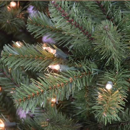 Puleo International Pre-Lit 12' Berkshire Fir Artificial Christmas Tree with 1200 Lights, Green