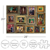 AQUARIUS Harry Potter Witches & Wizards 1000pc Puzzle (1000 Piece Jigsaw Puzzle) - Glare Free - Precision Fit - Officially Licensed Harry Potter Merchandise & Collectibles - 20x28 Inches AQUARIUS